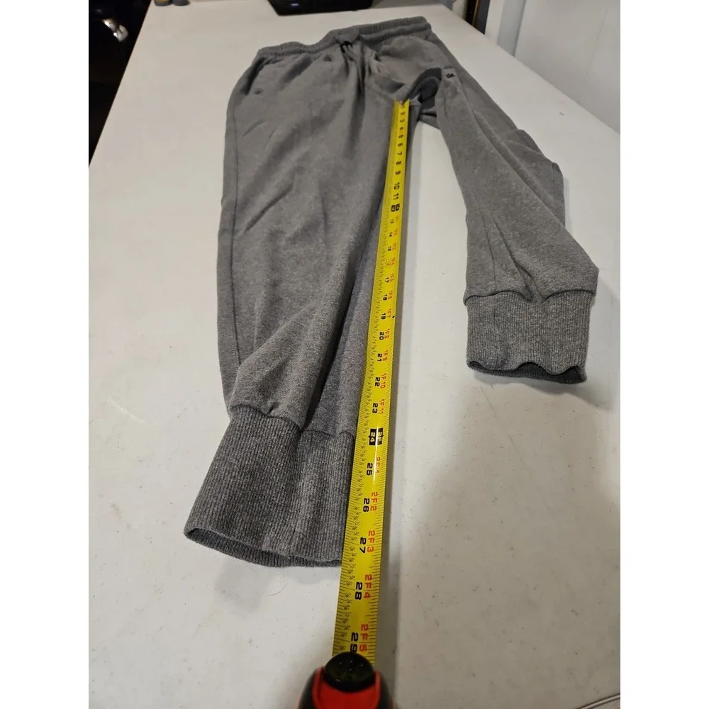 YoungLA Jogger Pants Mens L Gray Fleece Sweatpants Athletic Lounge Casual(1797